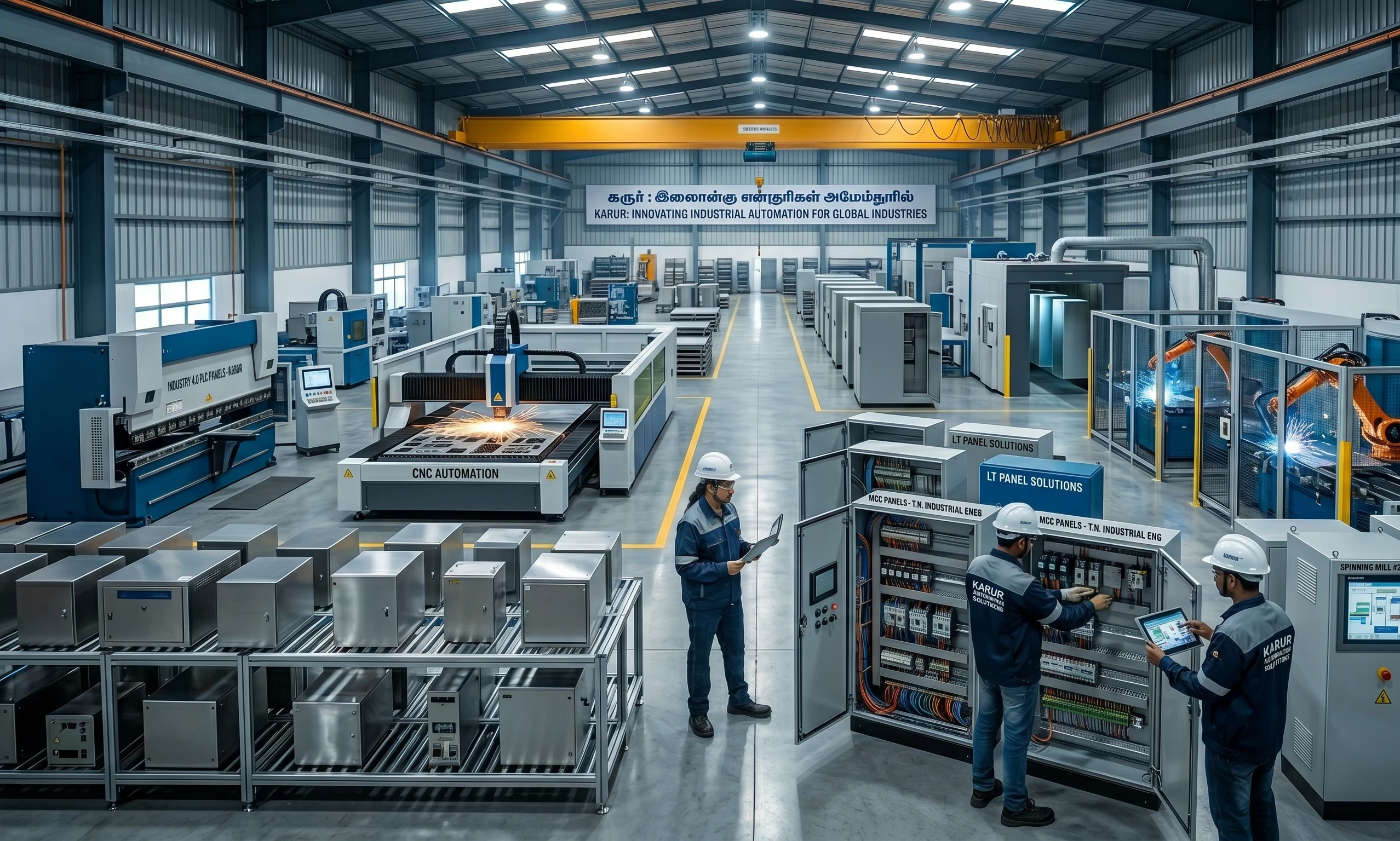 Automation Panel Solutions for Industries in Karur