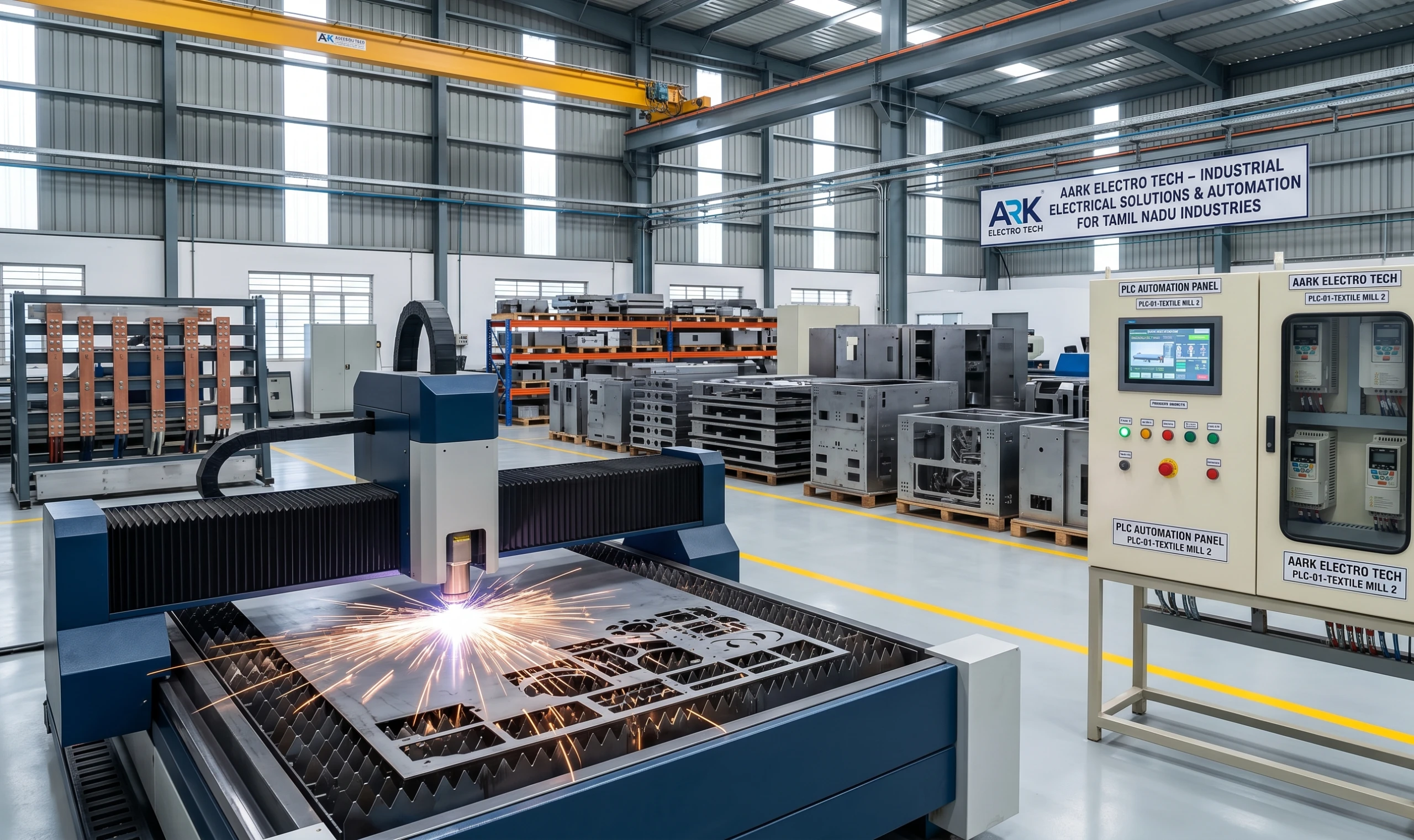 Industrial Automation Panel Manufacturers in Coimbatore